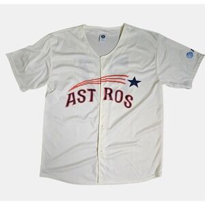 Houston Astros #27 Jose Altuve Shooting Star Baseball Jersey Shirt AT&T Mens XL